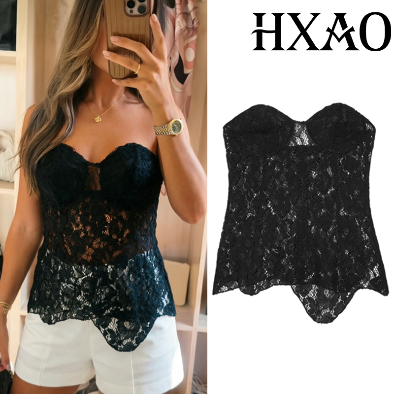 HXAO コルセットチューブトップ レディース ストラップレ - Strapless Bra Backless のレビューと価格