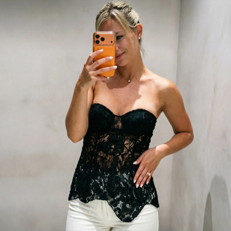 HXAO コルセットチューブトップ レディース ストラップレ - Strapless Bra Backless のレビューと価格