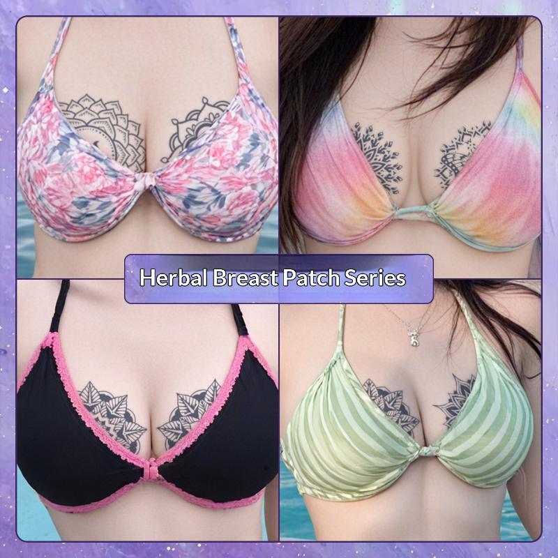 2/3/6/8枚入り、ダトゥラ模様の、一時的な胸用タトゥーシ - Nipple Cover Pasties のレビューと価格